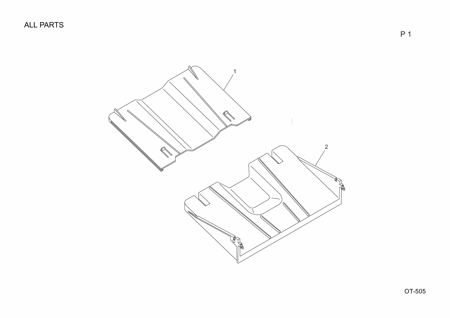 Konica-Minolta Options OT-505 A0PU Parts Manual-5
